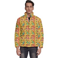 Pattern Men s Puffer Bubble Jacket Coat