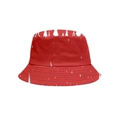 Merry Cristmas,royalty Inside Out Bucket Hat (kids) by nate14shop