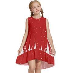 Merry Cristmas,royalty Kids  Frill Swing Dress by nate14shop