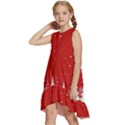 Merry Cristmas,royalty Kids  Frill Swing Dress View2