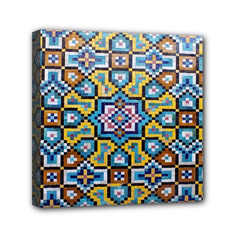 Kashi Mini Canvas 6  X 6  (stretched)