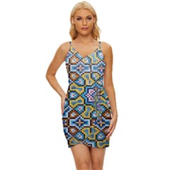 Kashi Wrap Tie Front Dress by nate14shop