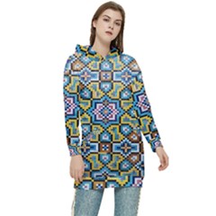 Kashi Women s Long Oversized Pullover Hoodie by nate14shop