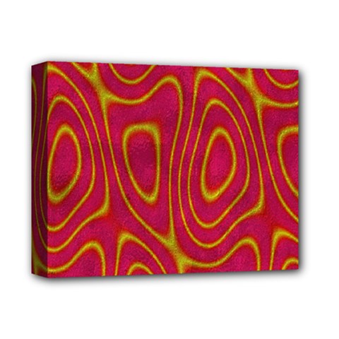 Pattern Pink Deluxe Canvas 14  X 11  (stretched)