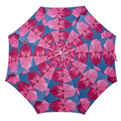 Pink Umbrella Straight Umbrellas by nate14shop