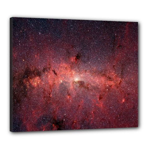 Milky-way-galaksi Canvas 24  X 20  (stretched) by nate14shop