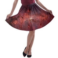 Milky-way-galaksi A-line Skater Skirt by nate14shop