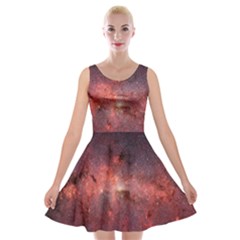 Milky-way-galaksi Velvet Skater Dress by nate14shop