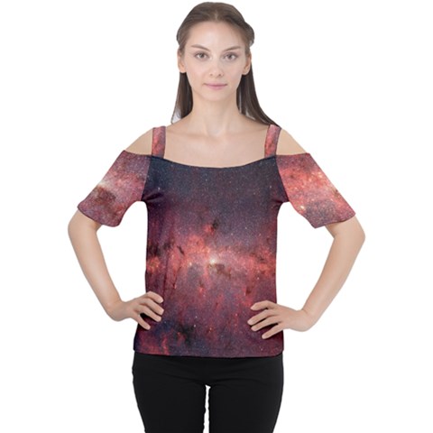 Milky-way-galaksi Cutout Shoulder Tee by nate14shop