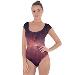 Milky-way-galaksi Short Sleeve Leotard  by nate14shop