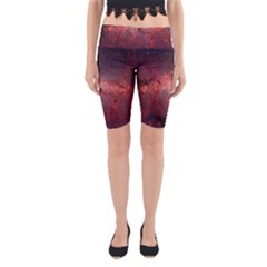 Milky-way-galaksi Yoga Cropped Leggings