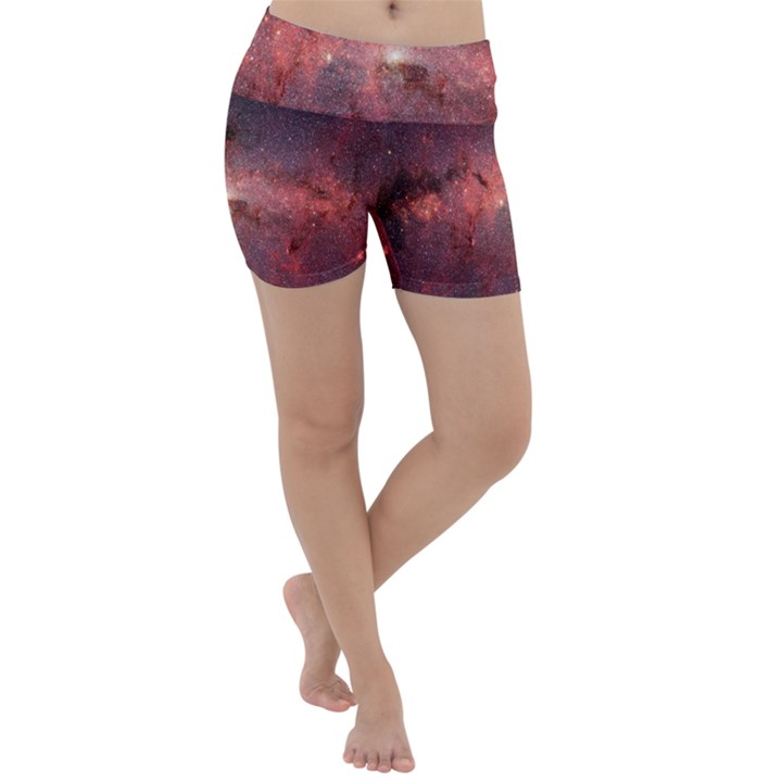 Milky-way-galaksi Lightweight Velour Yoga Shorts