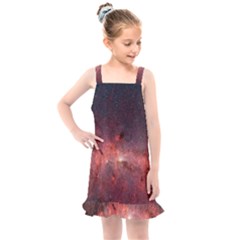 Milky-way-galaksi Kids  Overall Dress