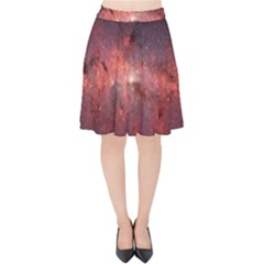 Milky-way-galaksi Velvet High Waist Skirt by nate14shop