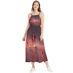 Milky-way-galaksi Boho Sleeveless Summer Dress