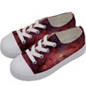 Milky-way-galaksi Kids  Low Top Canvas Sneakers View2