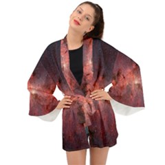 Milky-way-galaksi Long Sleeve Kimono