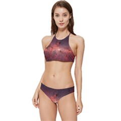 Milky-way-galaksi Banded Triangle Bikini Set