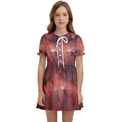 Milky-way-galaksi Kids  Sweet Collar Dress