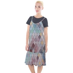 Tiles-shapes Camis Fishtail Dress by nate14shop