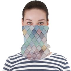 Tiles-shapes Face Seamless Bandana (adult) by nate14shop