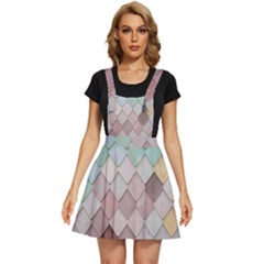 Tiles-shapes Apron Dress