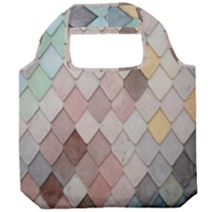 Tiles-shapes Foldable Grocery Recycle Bag