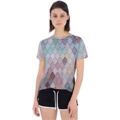 Tiles-shapes Open Back Sport Tee by nate14shop