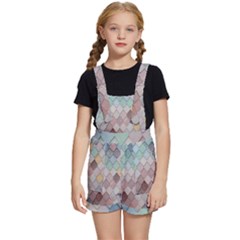 Tiles-shapes Kids  Short Overalls