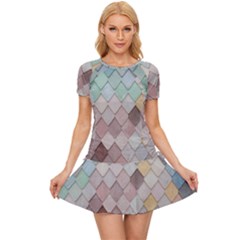 Tiles-shapes Women s Sports Wear Set