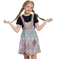 Tiles-shapes Kids  Apron Dress