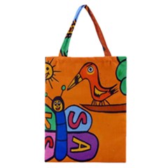 Graffiti 1 Classic Tote Bag by nate14shop