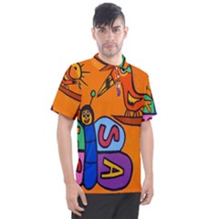 Graffiti 1 Men s Polo Tee by nate14shop