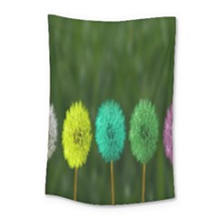 Dandelions Small Tapestry by nate14shop