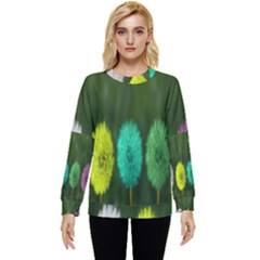 Dandelions Hidden Pocket Sweatshirt by nate14shop