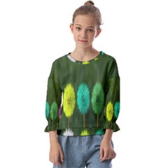 Dandelions Kids  Cuff Sleeve Top