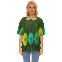 Dandelions Oversized Basic Tee