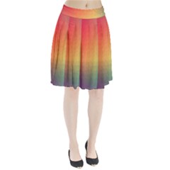 Colorful Rainbow Pleated Skirt by artworkshop