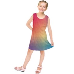 Colorful Rainbow Kids  Tunic Dress by artworkshop