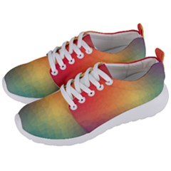 Colorful Rainbow Men s Lightweight Sports Shoes by artworkshop