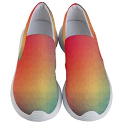 Colorful Rainbow Women s Lightweight Slip Ons by artworkshop