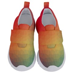 Colorful Rainbow Kids  Velcro No Lace Shoes by artworkshop