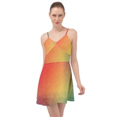 Colorful Rainbow Summer Time Chiffon Dress by artworkshop