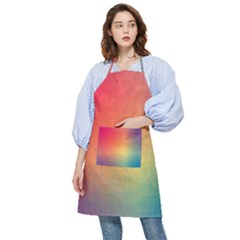 Colorful Rainbow Pocket Apron by artworkshop