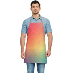 Colorful Rainbow Kitchen Apron by artworkshop