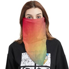 Colorful Rainbow Face Covering Bandana (triangle) by artworkshop