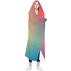 Colorful Rainbow Wearable Blanket by artworkshop