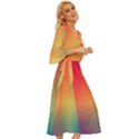 Colorful Rainbow Midsummer Wrap Dress View3