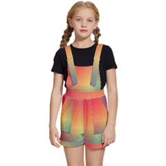 Colorful Rainbow Kids  Short Overalls by artworkshop