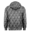 Grid Wire Mesh Stainless Rods Metal Men s Core Hoodie View2